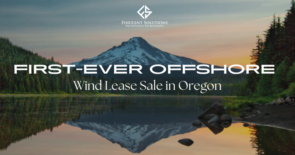 First-Ever Offshore Wind Lease Sale in Oregon